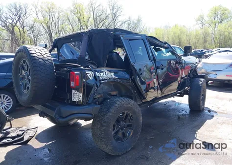 2016 Jeep Wrangler Unlimited Backcountry из США, поврежденный, VIN 1C4HJWEG5GL156603